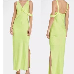 Helmut Lang Silk Maxi Dress Size 2